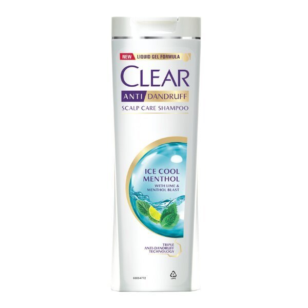 Clear Anti - Dandruff Ice Cool Menthol Shampoo 180ml - ShopXonline