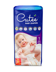 Cutee Baby Diapers Single Pack - Large - ShopXonline