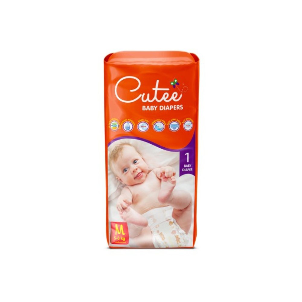 Cutee Baby Diapers Single Pack - Medium - ShopXonline