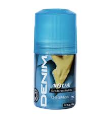 Denim Aqua Deodorant Roll On Deomax 50ml - ShopXonline