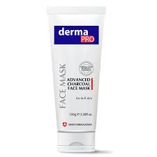 Derma Pro Advanced Charcoal Face Mask - 100g - ShopXonline