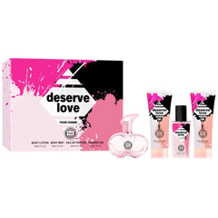 Deserve Love 4Pcs Gift Set For Women - ShopXonline