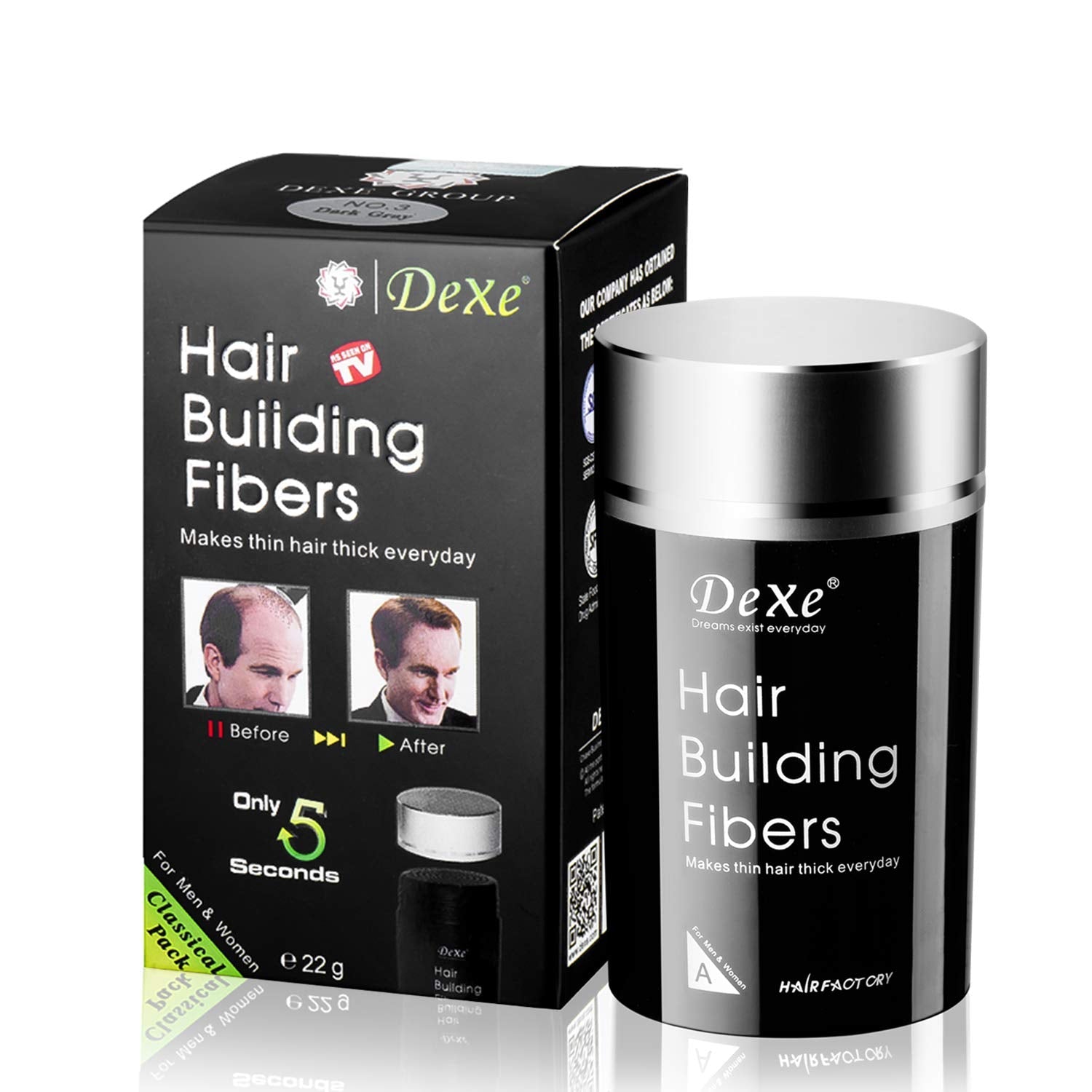 Dexe Hair Building Fibers 22g - ShopXonline