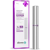The Derma Co 50000 PPM Vitamin C Microneedle Serum Shot -10g
