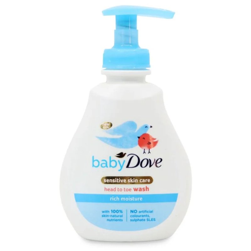 Dove Baby Head To Toe Wash Rich Moisture 200ml - ShopXonline
