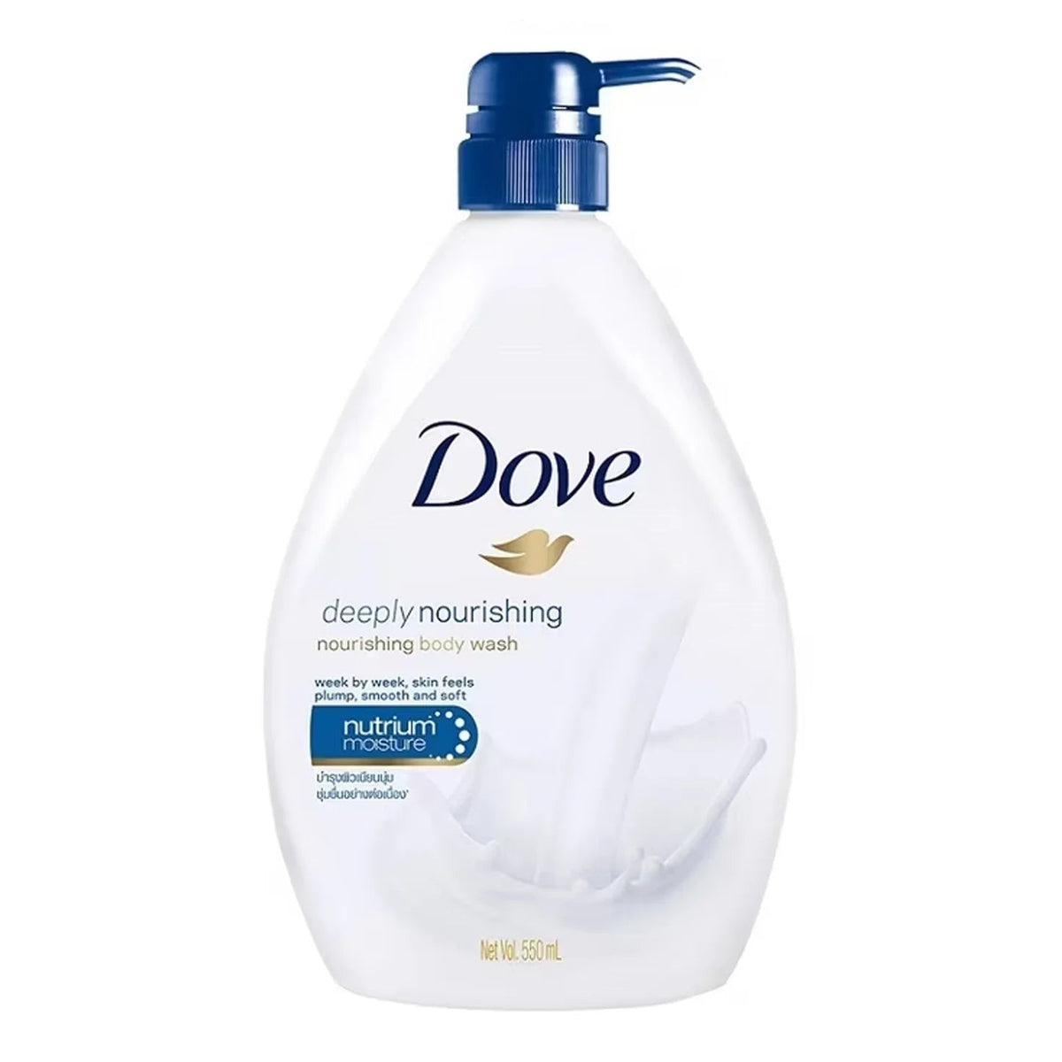 Dove Deeply Nourishing Body Wash - 550ml - ShopXonline