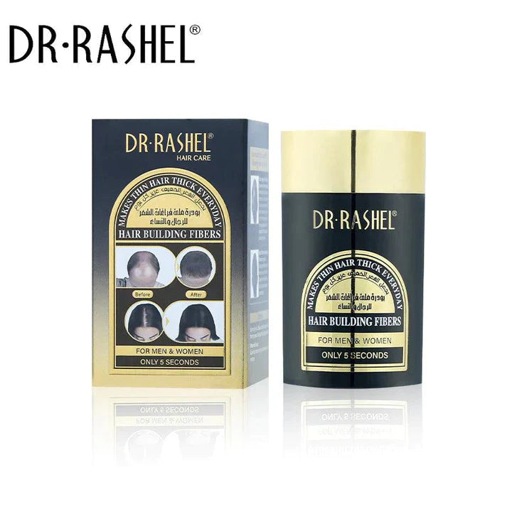 Dr.Rashel 5 Second Hair Building Fibers For Men & Women 22g