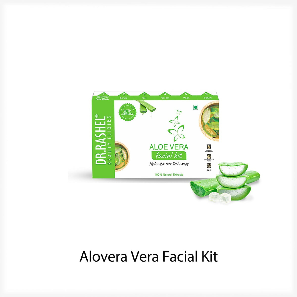 Dr. Rashel Aloe Vera Facial Kit Hydro - Booster Technology - ShopXonline