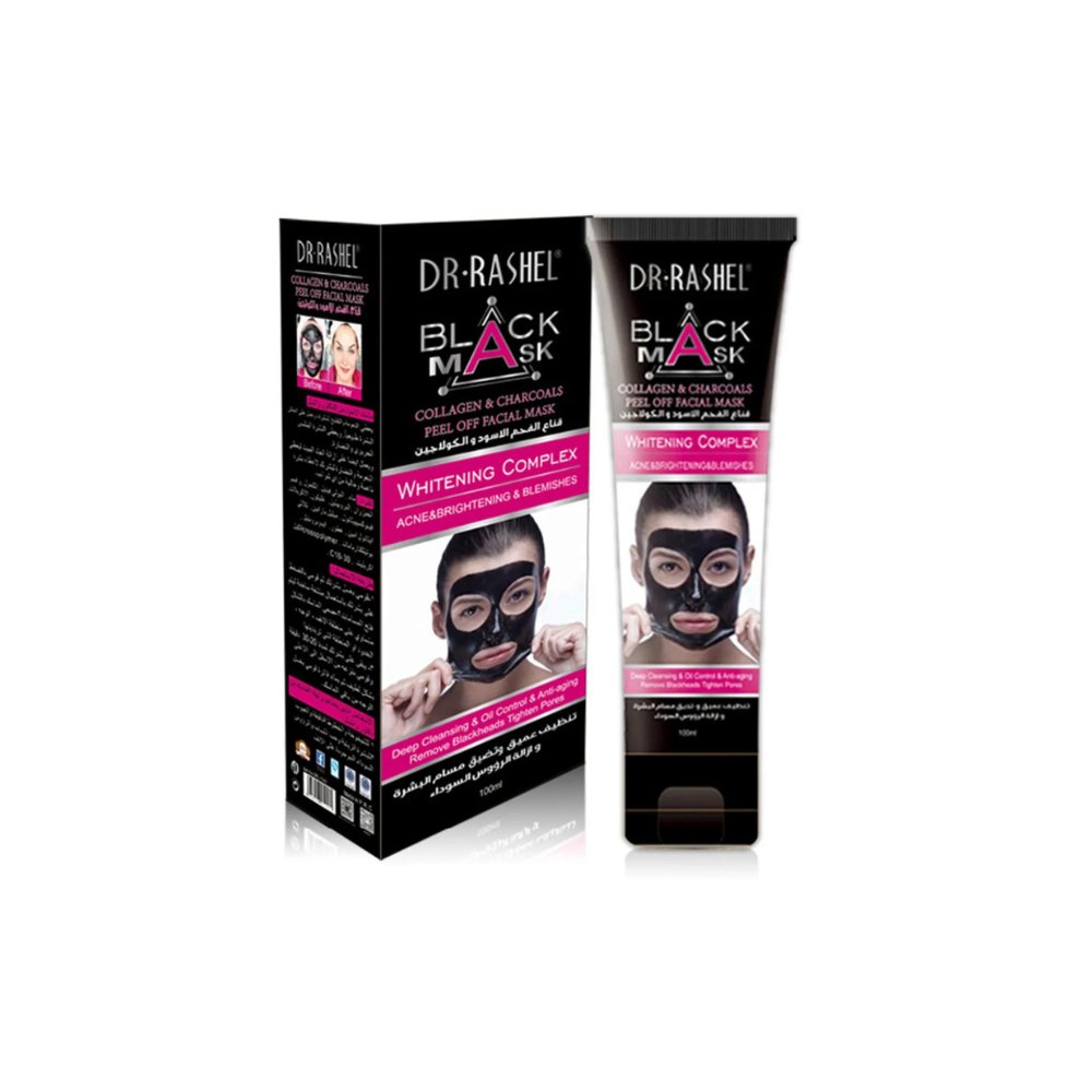 Dr Rashel Whitening Complex Black Face Mask - 100ml - ShopXonline