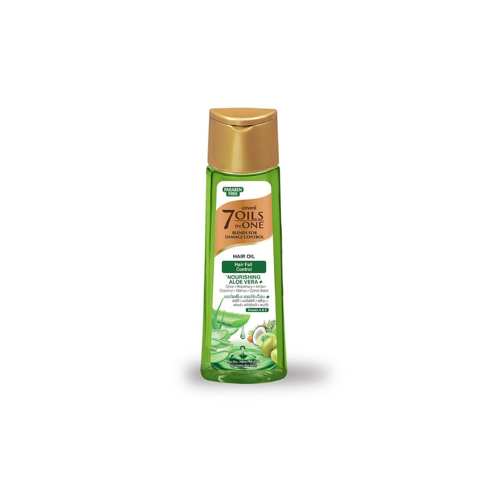 Emami 7 Oils With Nourishing Aloe Vera Hair Oil – 50ml - ShopXonline