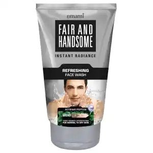 Emami Fair And Handsome Instant Radiance Refreshing Face wash - 50g - ShopXonline