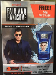 Emami Fair And Handsome Raadiance cream 30g + Face Wash 25g - ShopXonline