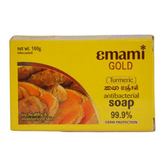 Emami Gold Turmeric Antibacterial Soap - 100g - ShopXonline