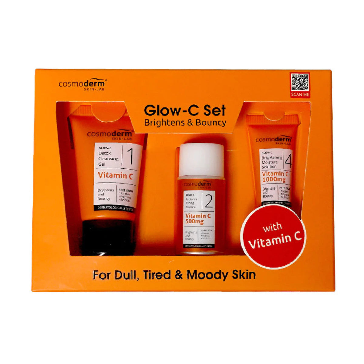 cosmoderm glow c set