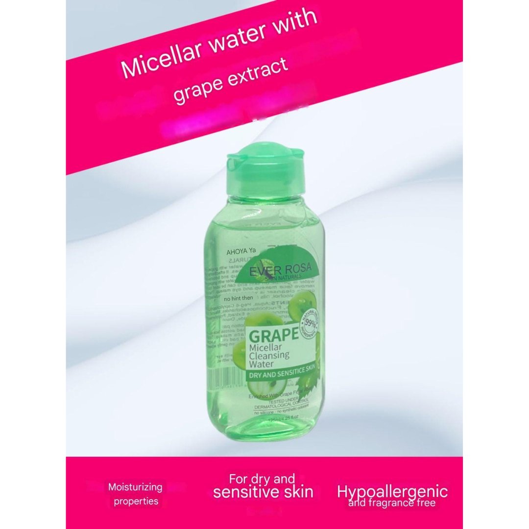 Ever Rosa Grape Micellar Cleansing Water 125ml - ShopXonline
