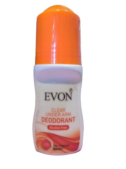 Evon Clear Under Arm Deodorant Alcohol Free - 30ml - ShopXonline