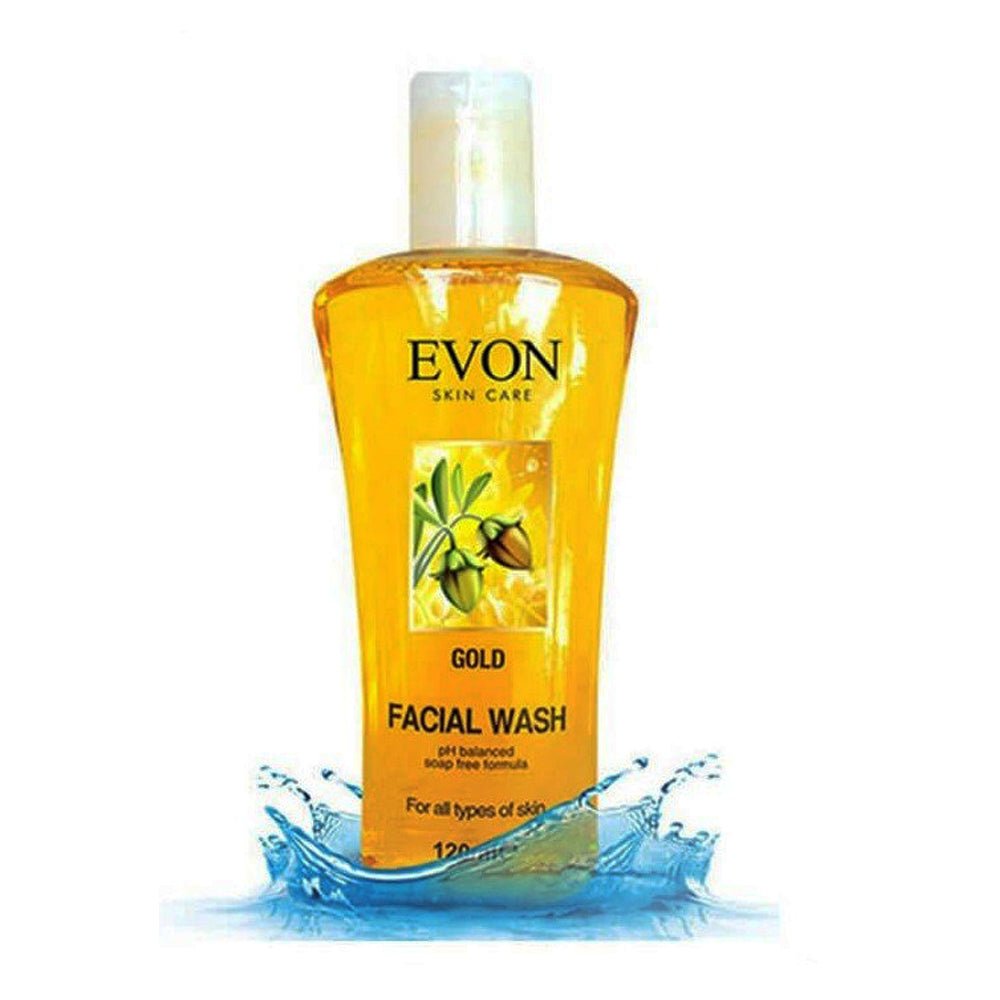 Evon Gold Face Wash For All Skin Types - 95ml - ShopXonline