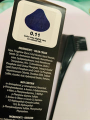 EVON Hair Colour 0.11 Blue - 60ML - ShopXonline