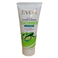 Evon Nourish & Refresh Cucumber Facial Pack for oily skin 100ml - ShopXonline