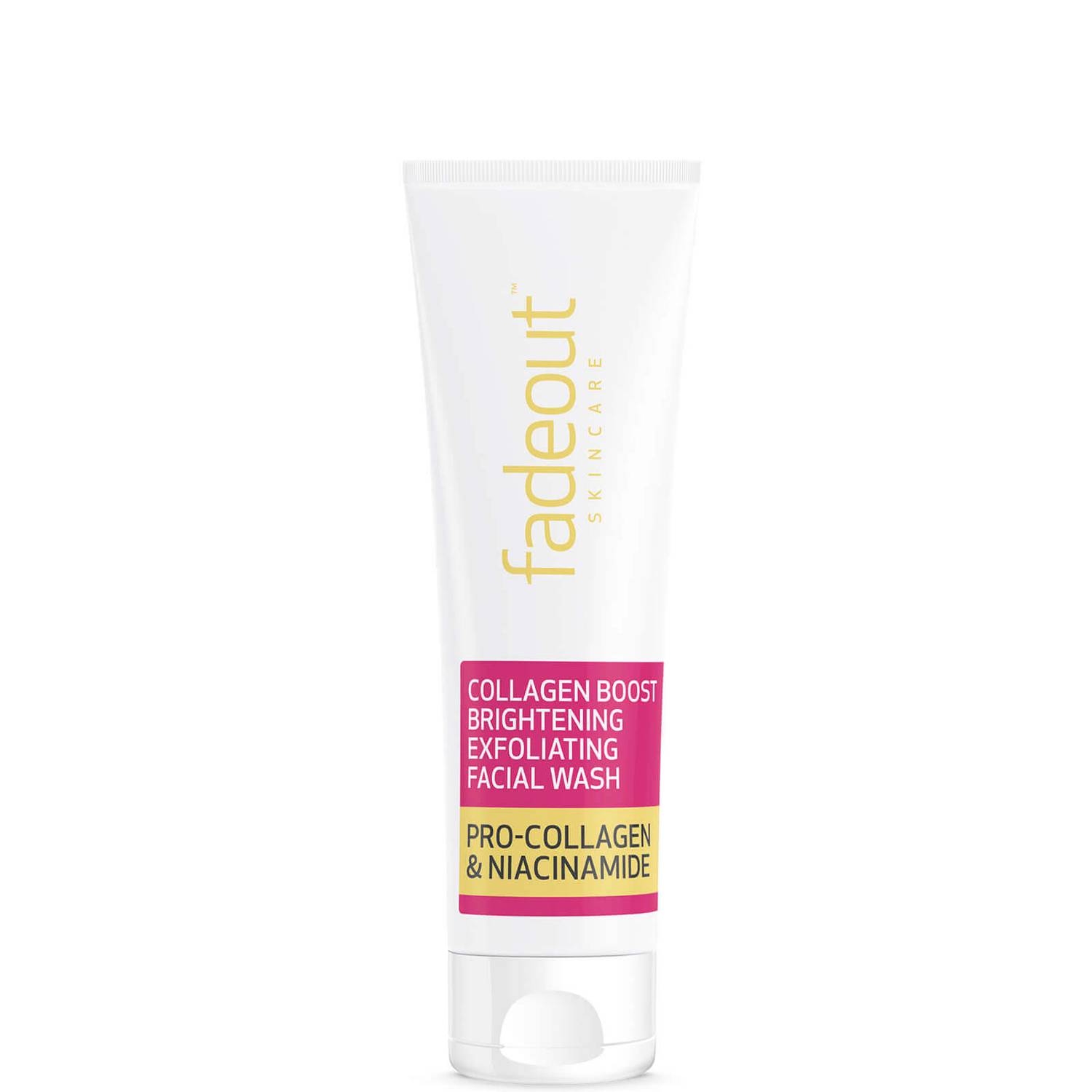 Fadeout Collagen Boost Brightening Exfoliating Facial Wash - 100 ml - ShopXonline