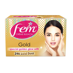 Fem 24K Gold Bleach Cream - 24g - ShopXonline