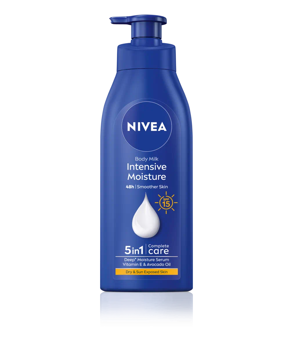 Nivea Intensive Moisture Body Milk SPF15 5 in 1 Care 525ml
