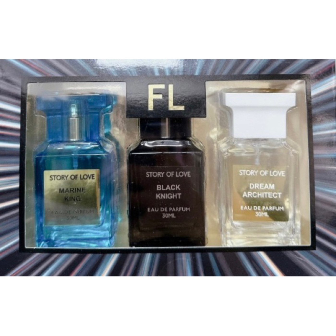 FL Men 3 In 1 (L386) Perfume Gift Pack - ShopXonline