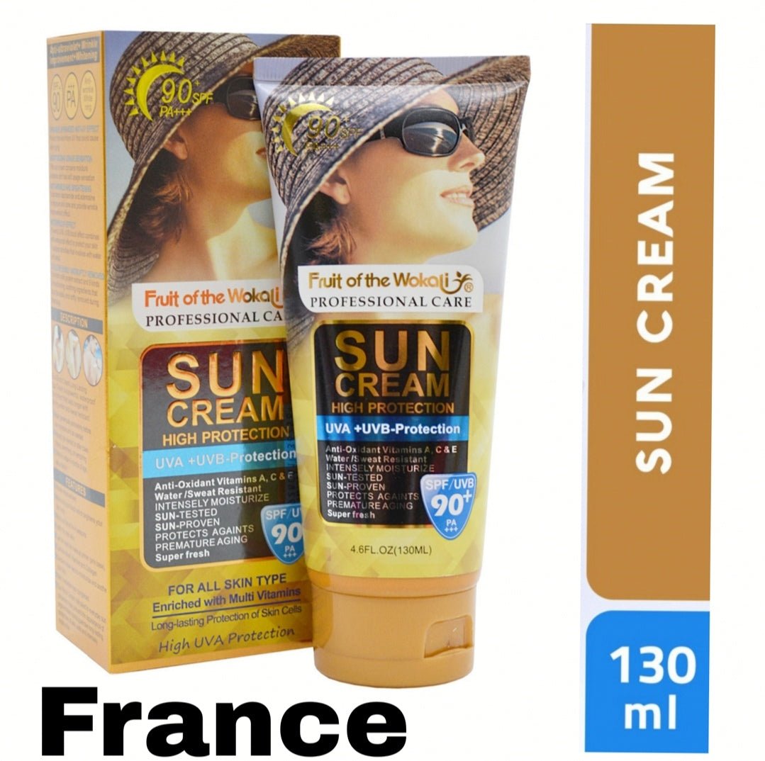 Fruit Of The Wokali Suncream High Protection - 130ml - ShopXonline