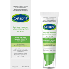 Cetaphil Daily Facial Moisturizer  ( All Skin Types 50 SPF )  50ml