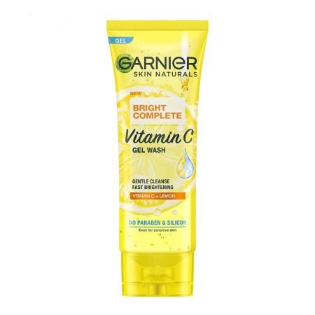 Garnier Bright Complete Vitamin C Gel Facewash 100g - ShopXonline