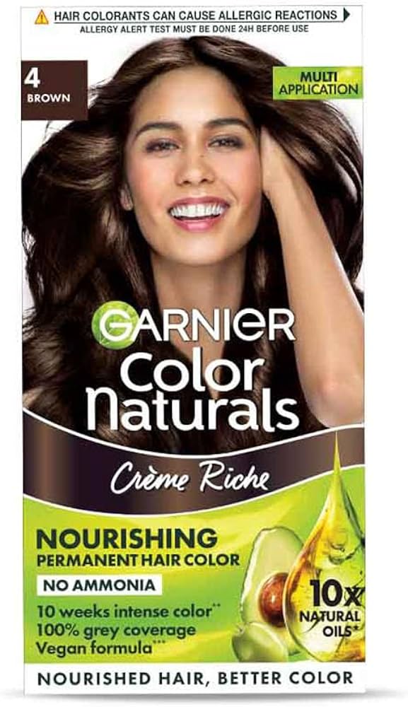 Garnier Hair Color 4 Brown - 60g - ShopXonline