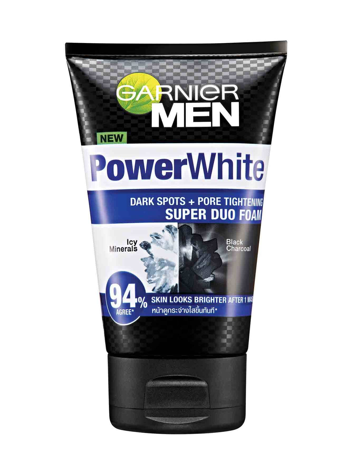 Garnier Men Turbo Light Face Wash Power White Double Action - 100ml - ShopXonline