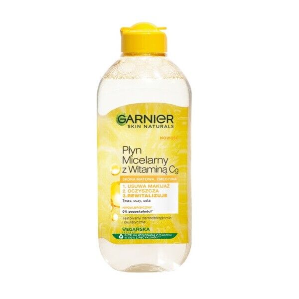 Garnier Płyn Micelarny z Witaminą Cg - 400ml - ShopXonline
