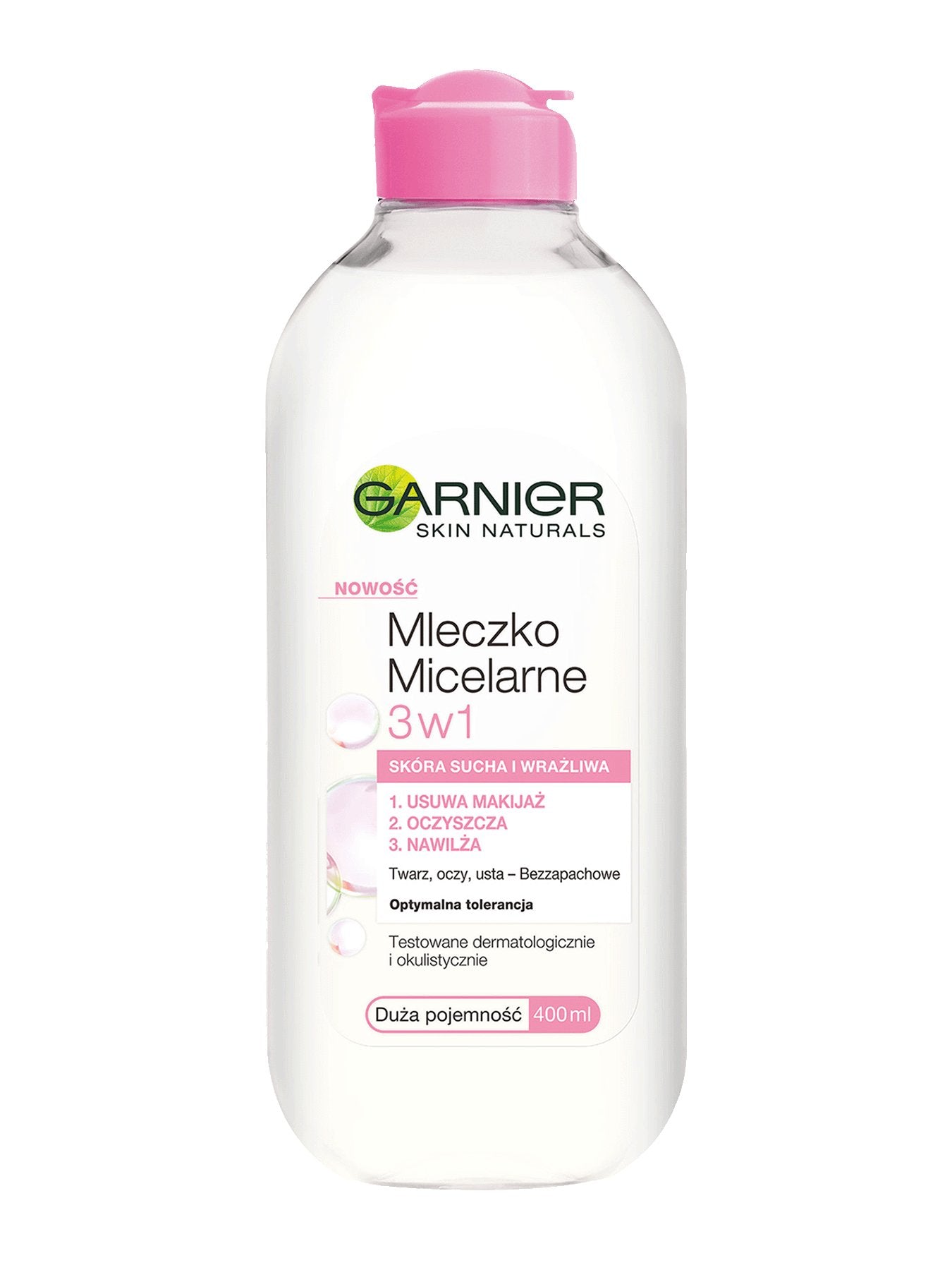 Garnier Skin Naturals Mleczko micelarne 3w1 - 400ml - ShopXonline
