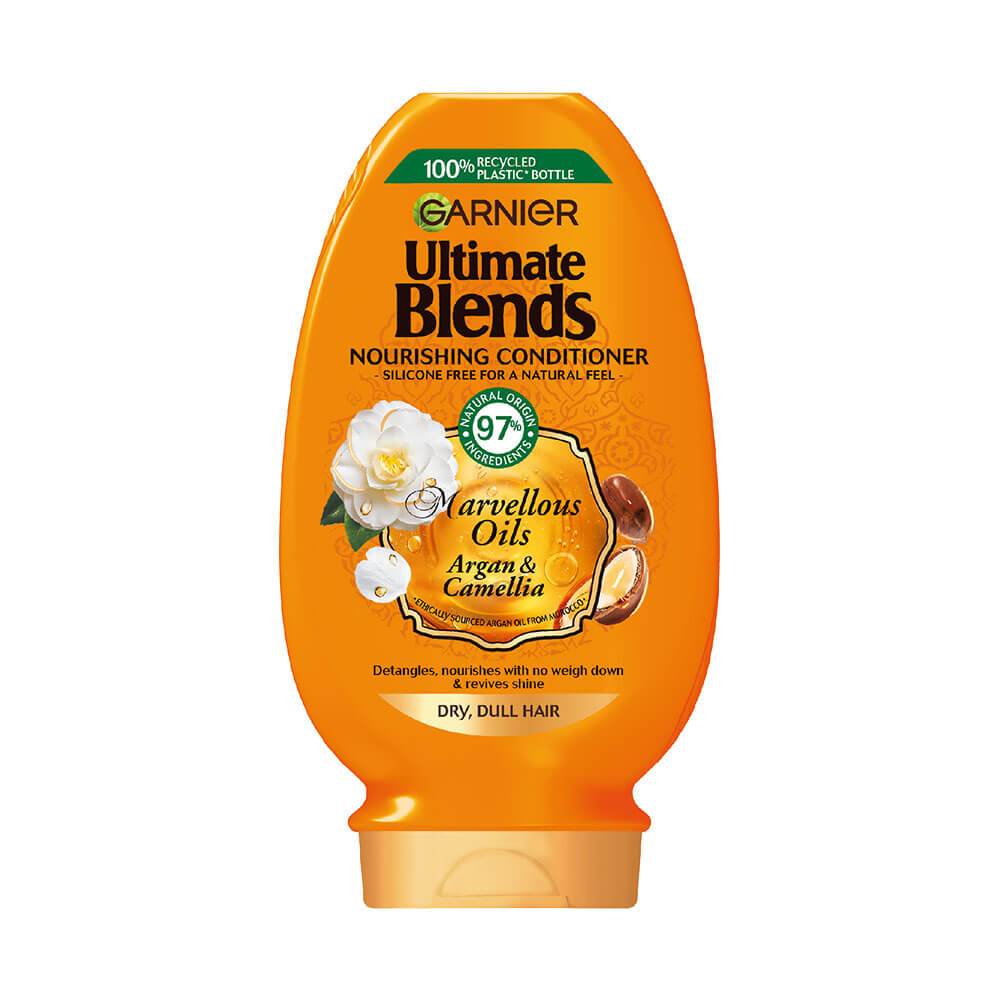Garnier Ultimate Blends Marvellous Oils Argan & Camellia Conditioner - 400 ml - ShopXonline