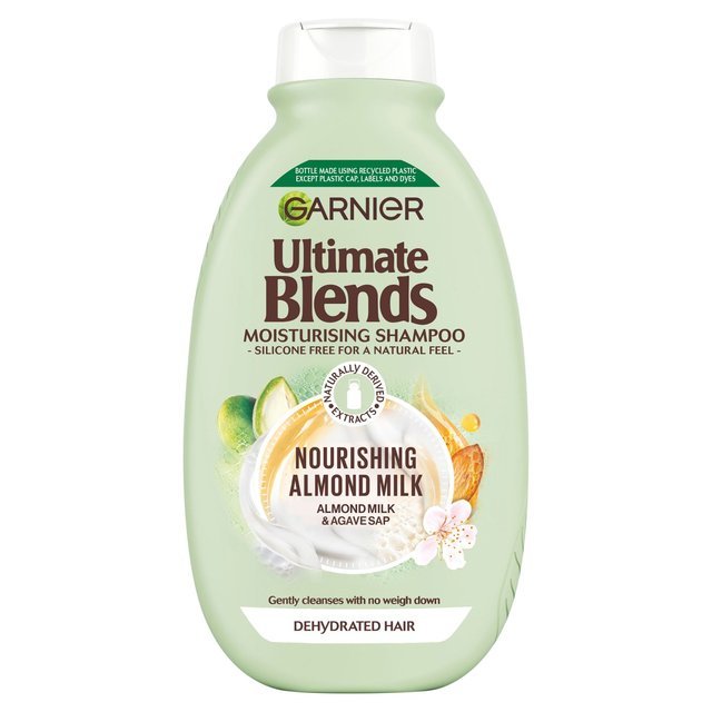 Garnier Ultimate Blends Nourishing Almond Milk Shampoo - 400 ml - ShopXonline