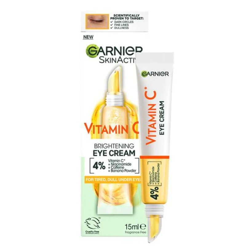 Garnier Vitamin C Brightening Eye Cream 15ml - ShopXonline