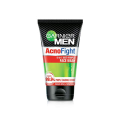 Garnierr Men Acno Fight Anti Pimple Facewash - 100gm - ShopXonline