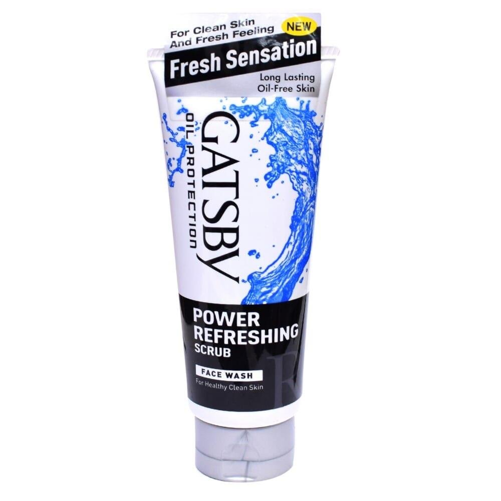 Gatsby Power Refreshing Scrub Face Wash - 120g - ShopXonline