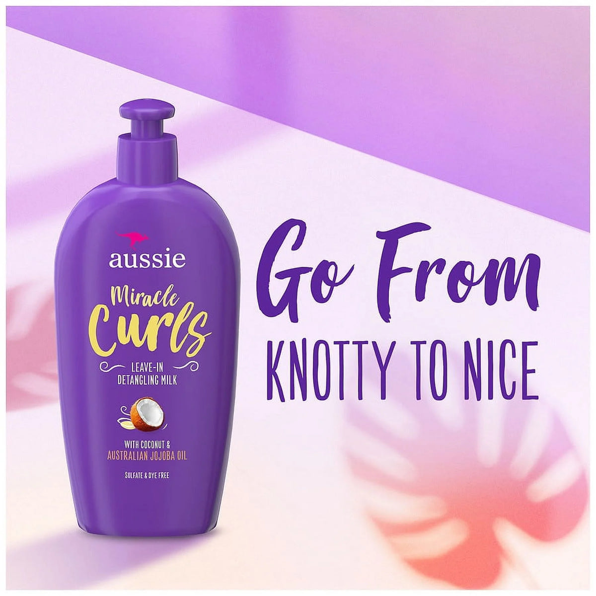 Aussie Miracle Curl Leave - in Detangling Milk 200ml