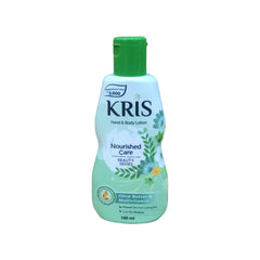 kris hand body lotion 100ml nourished care (green)