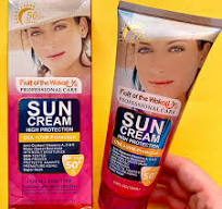 fruit of the Wokali Sun Cream spf50 = 130 ml