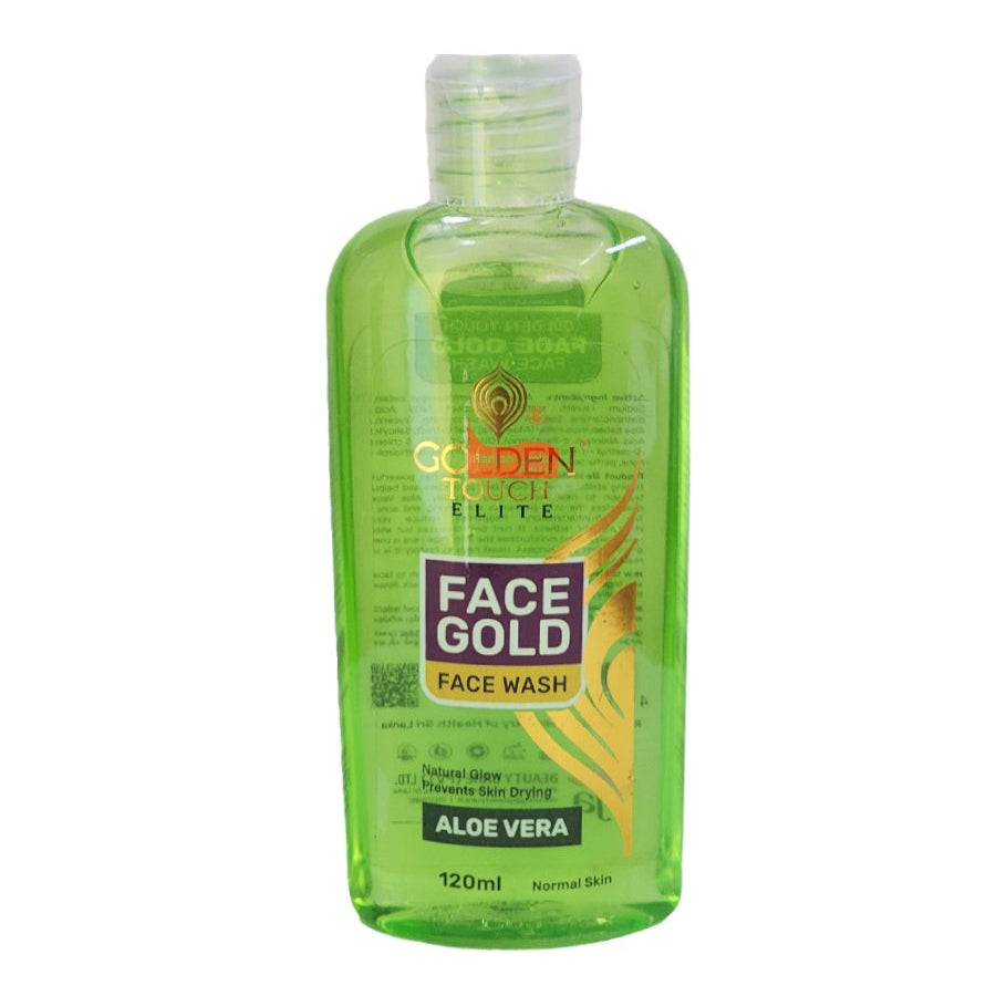 Golden Touch Aloe Vera Face Wash 120ml - ShopXonline