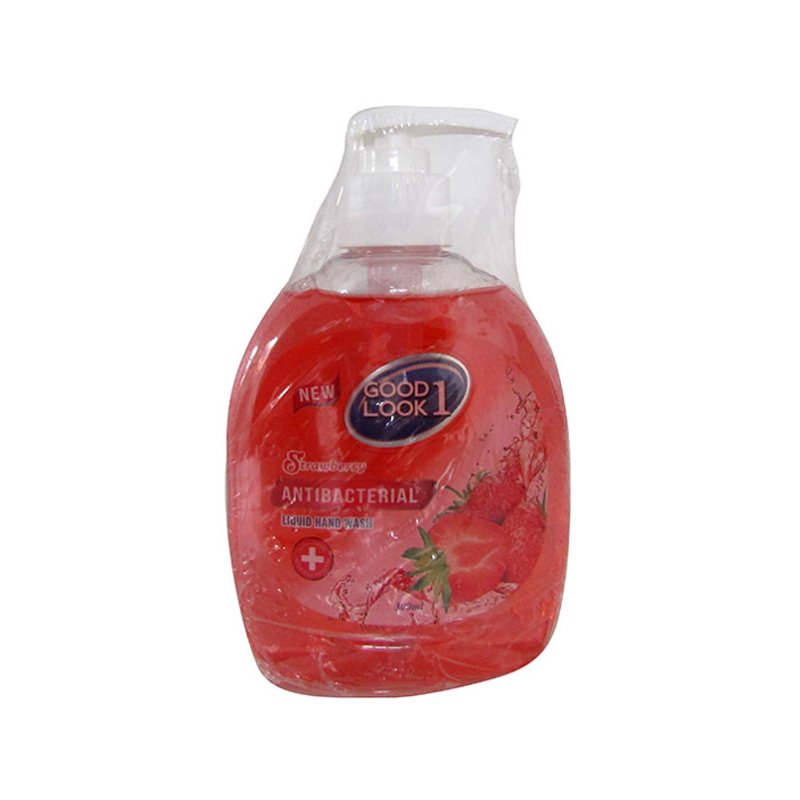 Good Look Strawberry Antibacterial Liquid Hand Wash - 300ml - ShopXonline