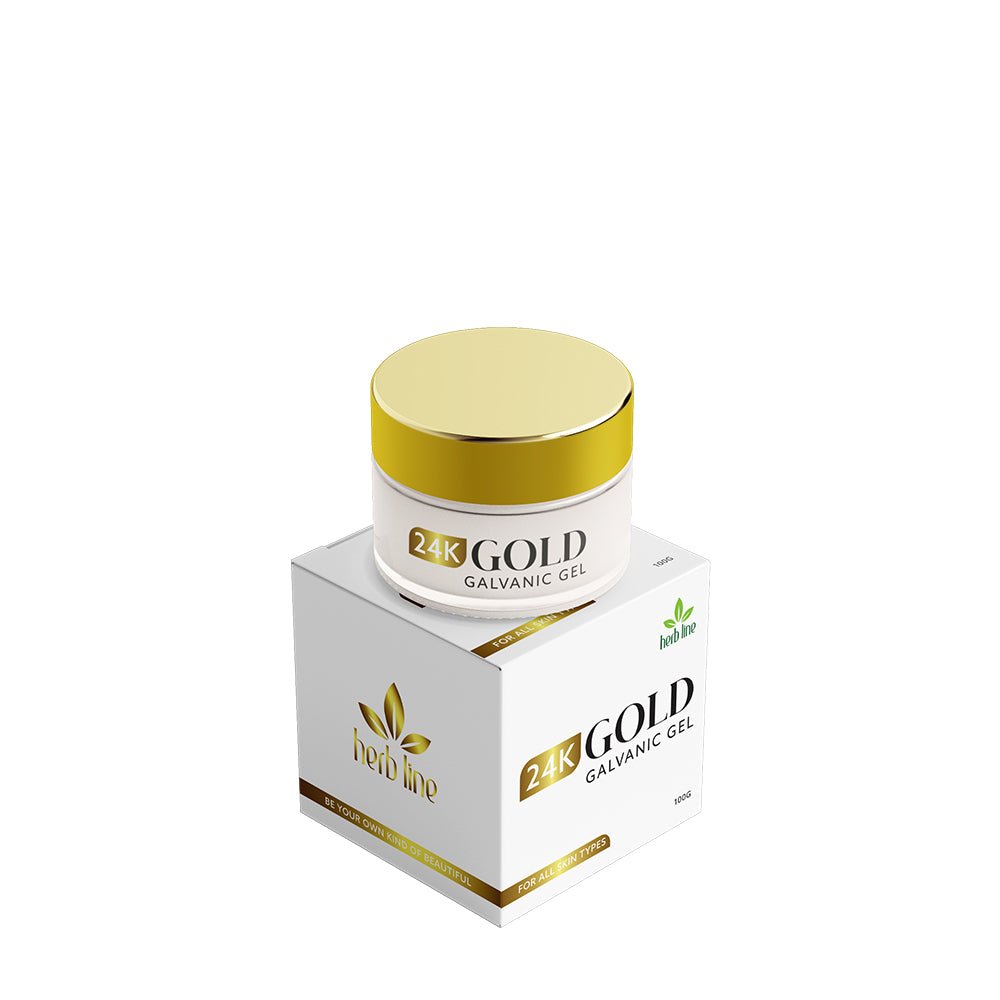 Herb Line 24K Gold Galvanic Gel - 100g - ShopXonline