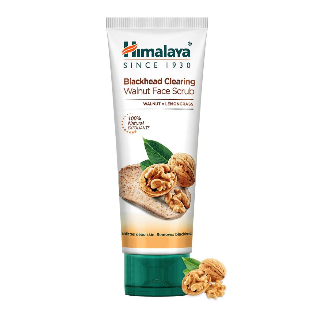 Himalaya Blackhead Clearing Walnut Face Scrub 100g - ShopXonline