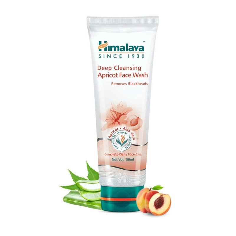 Himalaya Deep Cleansing Apricot Face Wash 50ml - ShopXonline