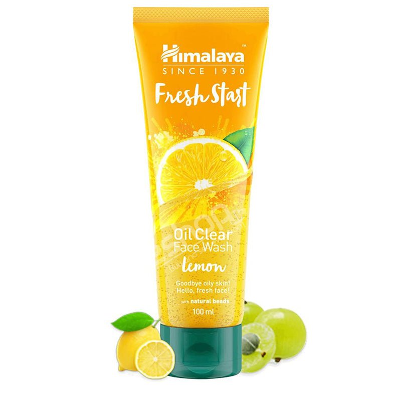 Himalaya Fresh Start Oil Clear Lemon Face Wash - 50ml - ShopXonline