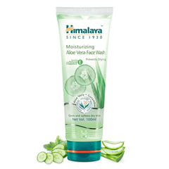 Himalaya Moisturizing Aloe Vera Face Wash - 100ml - ShopXonline