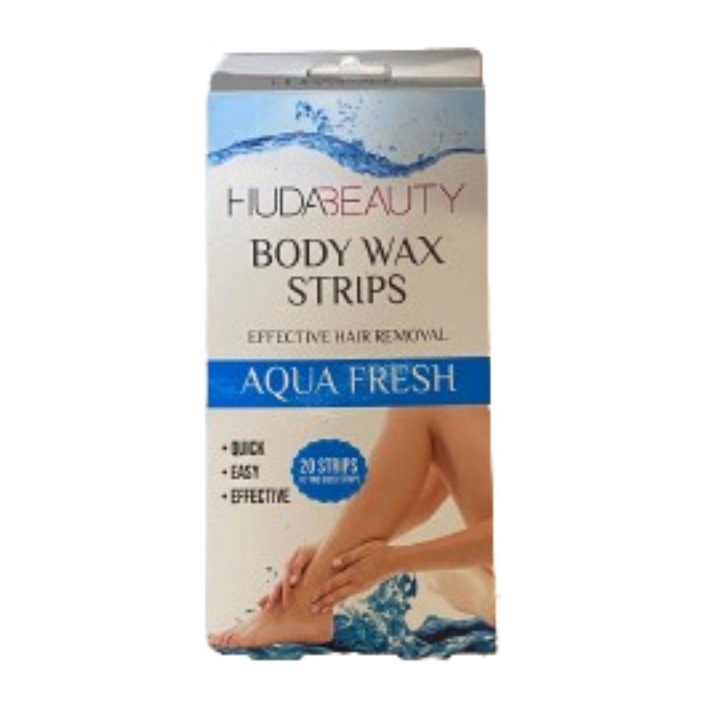 Huda Beauty Aqua Fresh Body Wax - 20 Strips - ShopXonline